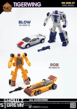 MHZ Toys MINI-07 Tigerwing Menasor Combiner Set Of 5 Oversized Version -Chic Toy Shop 6b8b6f4d2b