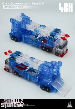 MechFansToys MF-48H City Commander Ultra Magnus Transparent Version -Chic Toy Shop 6dcbface7d