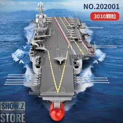 Sembo Block 202001 1/350 PLA Navy Shandong Military Aircraft Battleship -Chic Toy Shop 6eb143da88