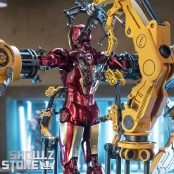 ZT Toys 1/10 Iron Man Mark 4 W/ Suit-Up Gantry Action Figure Set -Chic Toy Shop 715decdeff