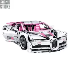 Lin07 Block 007 1/10 Bugatti Chiron Pink Version -Chic Toy Shop 735b045894