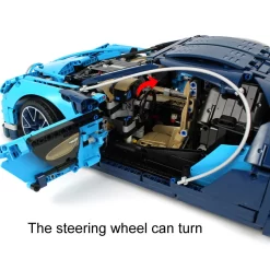[No Box] Lepin 20086 Bugatti Chiron 42083 4031Pcs Technic Series Blue Version -Chic Toy Shop 76dd53b690