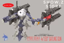 Zhile ZL MG 1/100 4X Sazabi MSN-04 Gatling Gun Add On Kit W/ LED -Chic Toy Shop 7927fa3bea