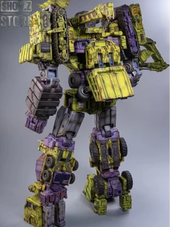 [Express Shipping] ToyWorld TW-C07G Constructor Devastator Old Green Battle Damage Version Set Of 6 -Chic Toy Shop 79ec917715