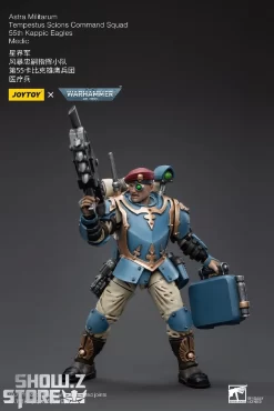 JoyToy Source 1/18 Warhammer 40K Astra Militarum Tempestus Scions Command Squad 55th Kappic Eagles Medic -Chic Toy Shop 7b5be633ee