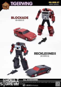 MHZ Toys MINI-07 Tigerwing Menasor Combiner Set Of 5 Oversized Version -Chic Toy Shop 81af98cd91