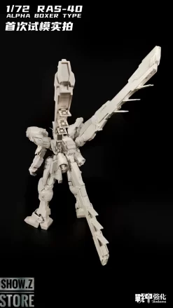 Rodams 1/72 RAS-40 Alpha Boxer RX-78 GP03S Gundam Model Kit Clear Version -Chic Toy Shop 830eaa720b