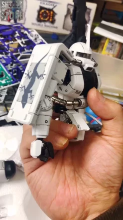 Metal Soldier MS 1/100 MS-06J MS06J Zaku II White Ogre Gundam Mobile Suit -Chic Toy Shop 831ac651b5