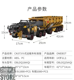 Onebot The Wandering Earth CN373 Bucket Car Standard -Chic Toy Shop 8363ac2137