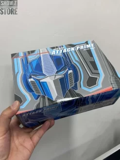 APC Toys APC-001 Attack Prime TFP Optimus Prime Clear Version W/ Black Wheels -Chic Toy Shop 843ea7167a