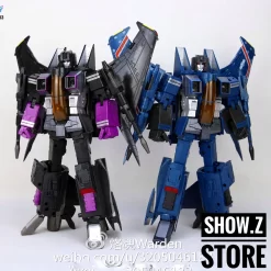 Robot Hero RH CG-03 MP06 Skywarp & CG-04 MP07 Thundercracker Set Of 2 W/ Upgrade Kits
