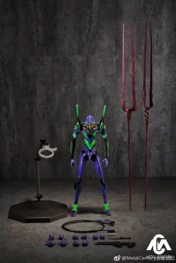 MetalCentury MC-101 Neon Genesis Evangelion Unit 001 Eva Initial Machine Metal Build Style -Chic Toy Shop 84f3804420