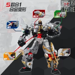 Black Mamba H6002-4B Raptor Slash & H6002-7B Robot Force Volcanicus Oversized Combiner Set Of 6 -Chic Toy Shop 877dd8d5c1