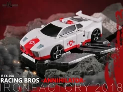 IronFactory EX-26A Racing Bros Annihilator Red Alert -Chic Toy Shop 88e1d6898f