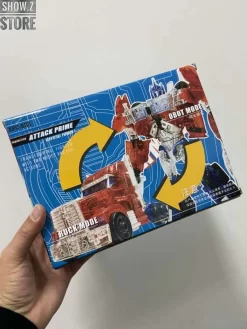 APC Toys APC-001 Attack Prime TFP Optimus Prime Clear Version W/ Black Wheels -Chic Toy Shop 8a8a3fb08f
