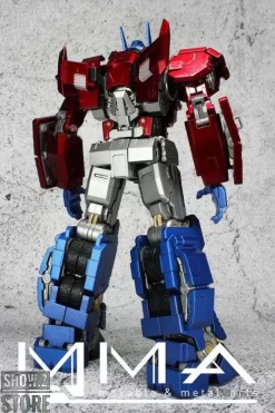 Movable & Metal Arts IDW Optimus Prime W/ Bike -Chic Toy Shop 8aa79a8887