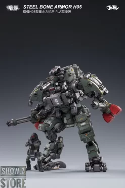 JoyToy Source 1/25 H05 Steel Bone Attack Mecha Military Green Color W/ Pilot -Chic Toy Shop 8f17ff4e4b