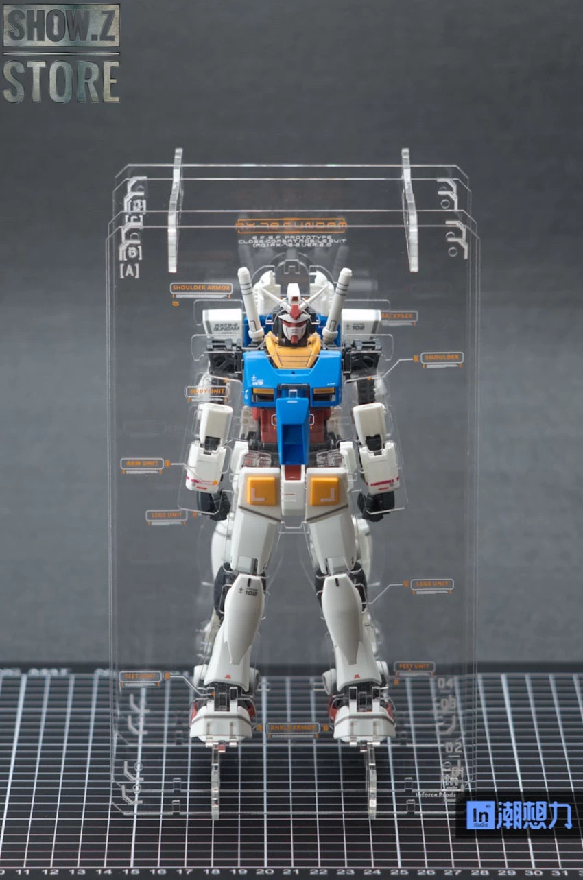 Inforce MG02 MG 1/100 RX-78-2 GUNDAM Ver.2.0 Internal Structure Showcase Display 9 Inforce MG02 MG 1/100 RX-78-2 GUNDAM Ver.2.0 Internal Structure Showcase Display - Image 9