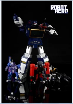 Robot Hero K-01 Pony MP-13 Soundwave Masterpiece -Chic Toy Shop 961ef42440