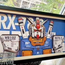 ChenFu Studio RX-78-2 Gundam 3D Wall Art Decoration Picture -Chic Toy Shop 9857b76d39