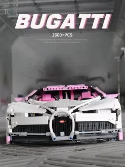 Lin07 Block 007 1/10 Bugatti Chiron Pink Version -Chic Toy Shop 9ce5884714