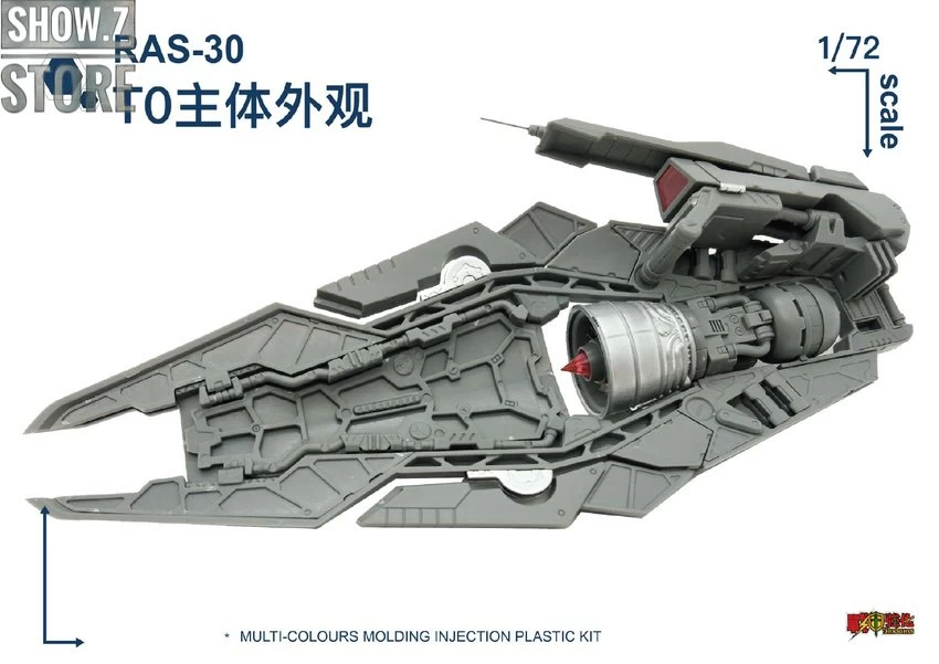 Rodams 1/72 RAS-30 RX-78GP03S Gundam Orange Version Model Kit 13 Rodams 1/72 RAS-30 RX-78GP03S Gundam Orange Version Model Kit - Image 13