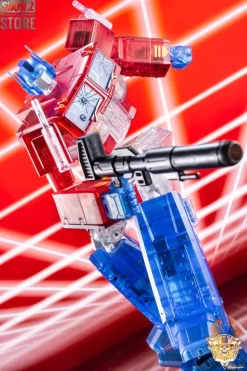 Magic Square MS-01T Light Of Freedom Optimus Prime Clear Version -Chic Toy Shop a13b4b2eed