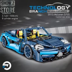 Lepin/Lin07 16029 McLaren 570S Bugatti 42083 B-Model