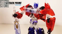 APC Toys APC-001 Attack Prime TFP Optimus Prime Clear Version W/ Black Wheels -Chic Toy Shop a1ae4c6461