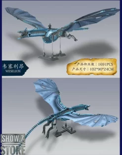 Super 18K MOC Viserion Weselion Game Of Thrones -Chic Toy Shop a2213d64d3