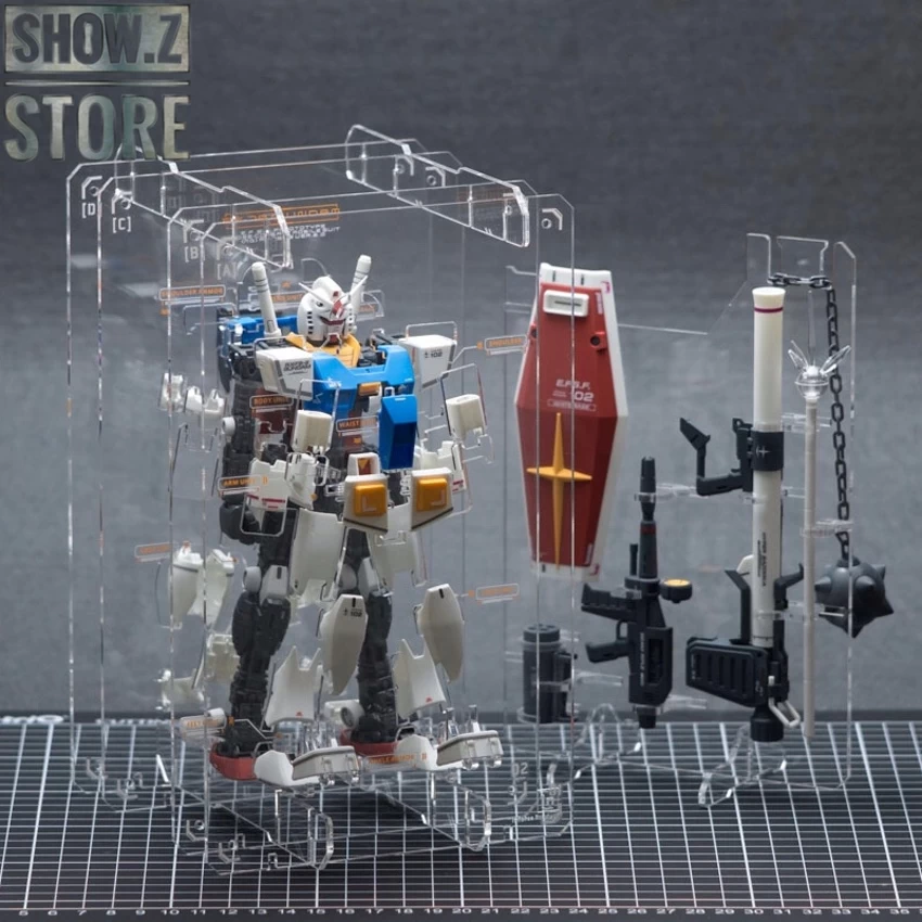 Inforce MG02 MG 1/100 RX-78-2 GUNDAM Ver.2.0 Internal Structure Showcase Display 1 Inforce MG02 MG 1/100 RX-78-2 GUNDAM Ver.2.0 Internal Structure Showcase Display