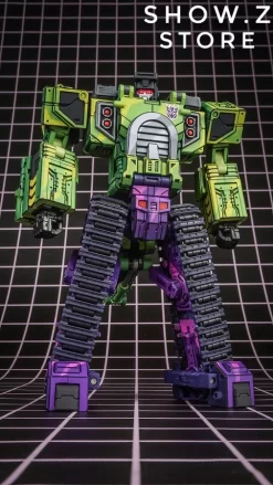 Toyworld TW TW-C07A TWC07A Constructor Devastator Cel Cell Shaded Deluxe Version Set Of 6 -Chic Toy Shop a3f208e0d0