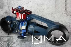 Movable & Metal Arts IDW Optimus Prime W/ Bike -Chic Toy Shop a444351643