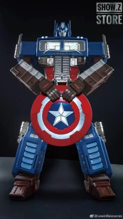 Lewin Resources LW-01A Optimus Prime Captain America Style Oversized 71cm W/ LED -Chic Toy Shop add13fc5e1