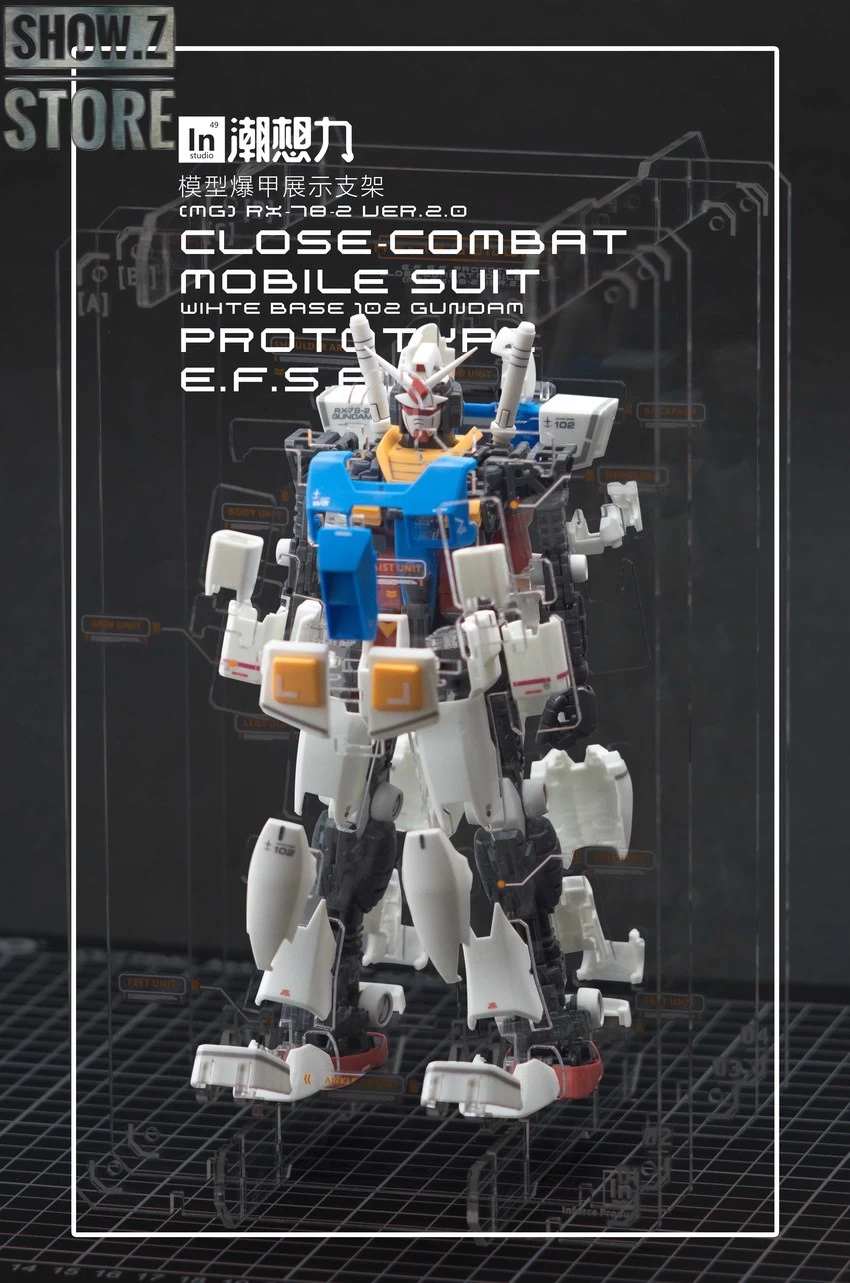 Inforce MG02 MG 1/100 RX-78-2 GUNDAM Ver.2.0 Internal Structure Showcase Display 6 Inforce MG02 MG 1/100 RX-78-2 GUNDAM Ver.2.0 Internal Structure Showcase Display - Image 6