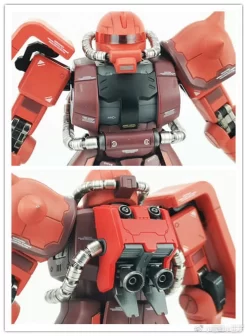 Metal Soldier MS 1/100 MS-06S MS06S Char's Zaku II Side 3 Side3 Red Comet Gundam Mobile Suit -Chic Toy Shop b013c762a5