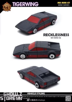 MHZ Toys MINI-07 Tigerwing Menasor Combiner Set Of 5 Oversized Version -Chic Toy Shop b1e8548a1d