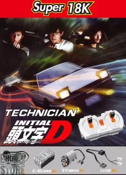 Super 18K MOC Initial D The AE86 -Chic Toy Shop b235dbff11