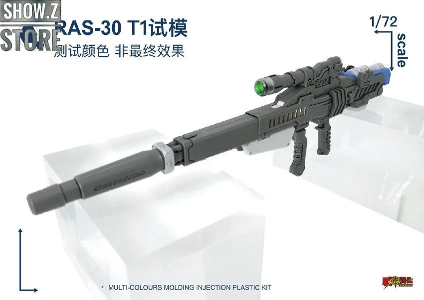 Rodams 1/72 RAS-30 RX-78GP03S Gundam Orange Version Model Kit 3 Rodams 1/72 RAS-30 RX-78GP03S Gundam Orange Version Model Kit - Image 3