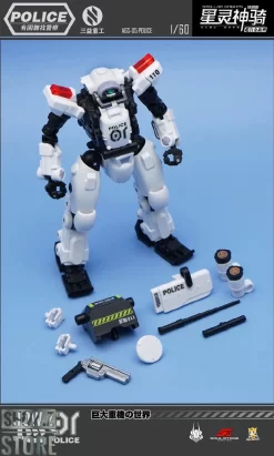 MechFansToys & Mechanic Toys AGS-05 Stellar Knights Police -Chic Toy Shop b452e17096