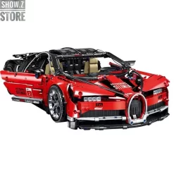 Lin07 Block 008 1/10 Bugatti Chiron Red Version -Chic Toy Shop b550c40dac