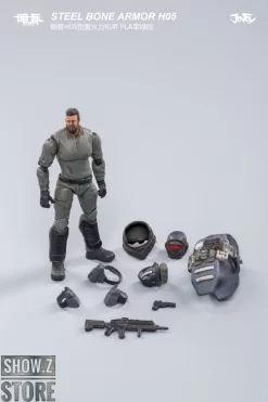 JoyToy Source 1/25 H05 Steel Bone Attack Mecha Military Green Color W/ Pilot -Chic Toy Shop b64e98badf