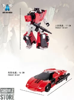 Aoyi Mech H6002-9B Start Spark Sideswipe Oversized -Chic Toy Shop b7f2f1b3a2