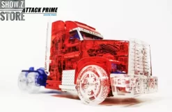 APC Toys APC-001 Attack Prime TFP Optimus Prime Clear Version W/ Clear Wheels -Chic Toy Shop b842ba0e62