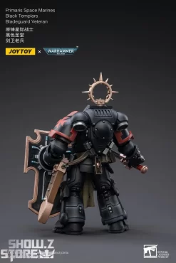 JoyToy Source 1/18 Warhammer 40K Black Templars Bladeguard Veteran -Chic Toy Shop b8ec114506