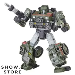 Takara TOMY War For Cybertron Siege Deluxe Wave 1 Sideswipe Hound Cog Skytread Set Of 4 -Chic Toy Shop b900f1972e