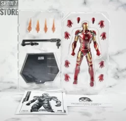 Threezero Studio 1/12 Infinity Saga Iron Man Mark 43 -Chic Toy Shop ba355aea2f