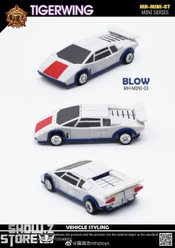 MHZ Toys MINI-07 Tigerwing Menasor Combiner Set Of 5 Oversized Version -Chic Toy Shop baf08a772b