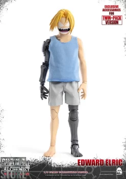 ThreeZero Toys 1/6 Fullmetal Alchemist: Brotherhood Edward & Alphonse Elric Twin-Pack -Chic Toy Shop bec9abc87c
