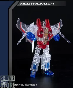 MechFansToys MF-31B RedThunder Starscream Clear Version -Chic Toy Shop c0a2879676